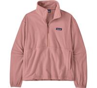 Patagonia - Pile con mezza cerniera, caldo e confortevole - W's Micro D 1/2 Zip Fleece P/O Fuzzy Mauve per Donne in Poliestere Riciclato - Taglia M - Viola