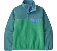 Patagonia - Pile leggero - W's LW Synch Snap-T P/O Heartleaf Green per Donne in Poliestere Riciclato - Taglia L - Verde Verde L