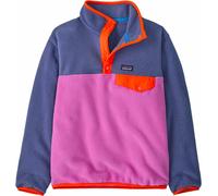 Patagonia - Pile polare con colletto con bottoni a pressione - K's LW Synch Snap-T P/O Brisk Purple - Taglia XL - Viola