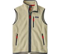 Patagonia - Pile senza maniche in Polartec® - M's Retro Pile Vest Pelican w/Smolder Blue per Uomo - Taglia XXL - Blu navy