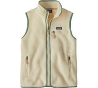 Patagonia - Pile senza maniche in Polartec® - W's Retro Pile Vest Natural w/Ellwood Green per Donne - Taglia S - Beige