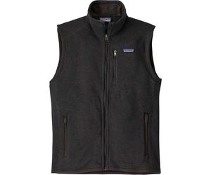 Patagonia - Pile senza maniche - M's Better Sweater Vest Black per Uomo in Poliestere Riciclato - Taglia S - Nero