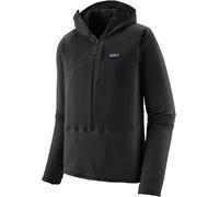 Patagonia - Pile tecnico con cappuccio in Polartec® - M's R1 P/O Hoody Black per Uomo - Taglia M - Nero Nero M