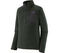 Patagonia - Pile tecnico da uomo con mezza zip - M's R1 Air Zip Neck Old Growth Green per Uomo - Taglia M - Kaki