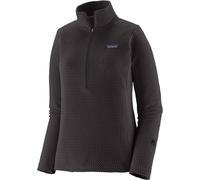 Patagonia - Pile tecnico donna con mezza zip - W's R1 Air Zip Neck Black per Donne - Taglia M - Nero