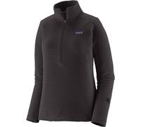 Patagonia - Pile tecnico donna con mezza zip - W's R1 Air Zip Neck Black - Taglia S - Nero
