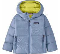 Patagonia - Piumino caldo - Baby Hi-Loft Down Sweater Hoody Barnacle Blue in Pelle - Taglia Bambino 4a