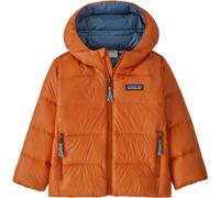 Patagonia - Piumino caldo - Baby Hi-Loft Down Sweater Hoody Redtail Rust in Pelle - Taglia Bambino 12 m - Marrone