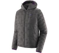 Patagonia - Piumino comprimibile da uomo - M's Micro Puff Hoody Forge Grey per Uomo in Nylon - Taglia L - Grigio