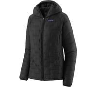 Patagonia - Piumino comprimibile in piuma sintetica - W's Micro Puff Hoody Black per Donne in Nylon - Taglia M - Nero