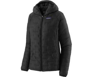 Patagonia - Piumino comprimibile in piuma sintetica - W's Micro Puff Hoody Black per Donne in Nylon - Taglia M - Nero