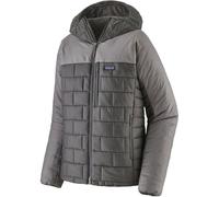 Patagonia - Piumino da uomo in PrimaLoft® - M's Hi-Loft Nano Puff Hoody Forge Grey per Uomo in Pelle - Taglia L - Grigio