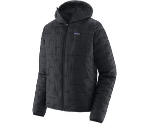 Patagonia - Piumino isolante e leggero - M's Micro Puff Hoody Black per Uomo in Nylon - Taglia S - Nero
