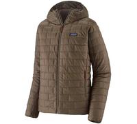 Patagonia - Piumino leggero da uomo in PrimaLoft® - M's Nano Puff Hoody Marlow Brown per Uomo in Pelle - Taglia S - Marrone