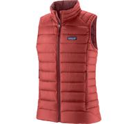 Patagonia - Piumino senza maniche da donna - W's Down Sweater Vest Potters Red per Donne - Taglia 126-132 - rosso