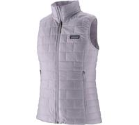 Patagonia - Piumino senza maniche in Primaloft® - W's Nano Puff Vest Permafrost Purple per Donne in Pelle - Taglia S - Grigio