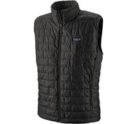 Patagonia - Piumino smanicato isolante - M'S Nano Puff Vest Black per Uomo in Pelle - Taglia XXL - Nero