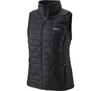 Patagonia - Piumino smanicato isolante - W'S Nano Puff Vest Black per Donne in Pelle - Taglia M - Nero