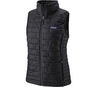 Patagonia - Piumino smanicato isolante - W'S Nano Puff Vest Black per Donne in Pelle - Taglia XS - Nero