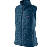 Patagonia - Piumino smanicato isolante - W's Nano Puff Vest Lagom Blue per Donne in Pelle - Taglia XS