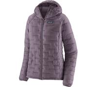 Patagonia - Piumino ultraleggero e comprimibile - W's Micro Puff Hoody May Grey per Donne in Nylon - Taglia M - Grigio