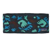 Patagonia Powder Town Headband - col.ASBE(Across oceans/Smolder blue)
