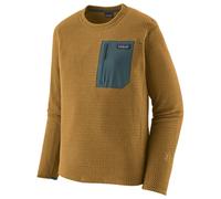 Patagonia Ms R1 Air Crew - felpa - uomo Dark Yellow/Grey XL