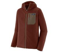 Patagonia - R1 Air Full-Zip Hoody - Giacca in pile XL rosso/marrone