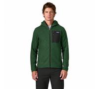 Patagonia - Pile leggera e traspirante con cerniera - M's R1 Air Full-Zip Hoody Treeline Green per Uomo in Poliestere Riciclato - Taglia M - Verde