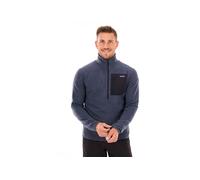 Patagonia - Pile tecnico da uomo con mezza zip - M's R1 Air Zip Neck Smolder Blue per Uomo - Taglia 126-132 - Blu navy