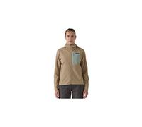 Patagonia r1 crossstrata polare grey donna