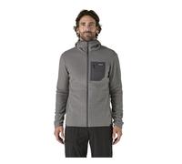 Patagonia R1 Full-Zip - felpa in pile - uomo S Grey/Blue man Bluesign,Recycled Materials,Heiq Fresh,Fair Trade Certified