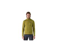 Patagonia r1 pullover polare verde uomo