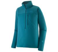 Patagonia - R1 Ultralight 1/2-Zip - Pullover in pile L turchese/blu