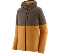 Patagonia Ms Nano-Air Ultralight Freeride - giacca freeride - uomo S Brown/Yellow man Fair Trade Certified,Dwr,Recycled Nylon,Bluesign,Recycled Polyester
