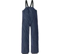 Patagonia - Salopette da sci impermeabile e termica - K's Powder Town Bibs New Navy in Nylon - Taglia Bambino S - Blu navy