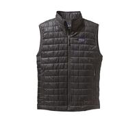 Patagonia - Piumino smanicato isolante - M'S Nano Puff Vest Forge Grey per Uomo in Pelle - Taglia S - Grigio Grigio S