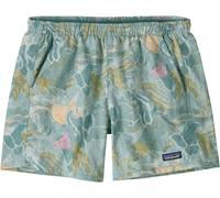 Patagonia - Short leggeri idrorepellenti - W's Baggies Shorts 5 in. Moon Tripper Virtually Blue per Donne in Nylon - Taglia XS