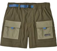 Patagonia - Short leggeri idrorepellenti - W's Outdoor Everyday Shorts Basin Green per Donne in Nylon - Taglia S - Verde