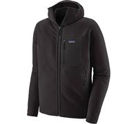 Patagonia - Strato intermedio caldo e traspirante - M's R2 TechFace Hoody Black per Uomo in Pelle - Taglia XL - Nero