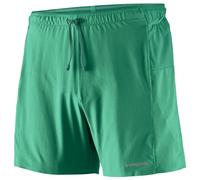 Patagonia - Strider Pro Shorts 5'' - Pantaloncini da running S verde/turchese