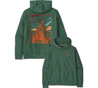 Patagonia - Sweat à capuche confortable - M's Cloud Crag Daily Hoody Canopy Green per Uomo in Cotone - Taglia M - Verde
