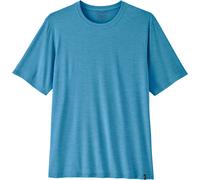 Patagonia - T-shirt da trekking traspirante e leggero - M's Cap Cool Daily Shirt Shore Blue Light Shore Blue X-Dye per Uomo in Poliestere Riciclato - Taglia L