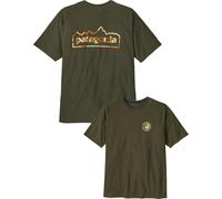 Patagonia - T-shirt da uomo in cotone riciclato - M's Unity Fitz Responsibili-Tee Basin Green per Uomo in Cotone - Taglia M - Verde Verde M