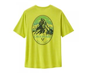 Patagonia T-Shirt Trekking Cap Cool Daily Graphic Giallo Uomo S