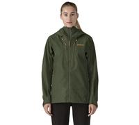 Giacca impermeabile patagonia triolet donna verde