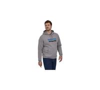 Patagonia P-6 Felpa con logo Uprisal gravel heather (L)
