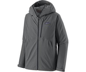 Patagonia - Veste de randonnée - M's Granite Crest Rain Jkt Forge Grey w/Black per Uomo in Nylon - Taglia XS - Grigio