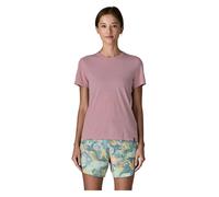Patagonia - T-shirt da trekking ultraleggero ad asciugatura rapida - W's Cap Cool Ultra Shirt Light Violet Quiet Violet X-Dye per Donne in Poliestere Riciclato - Taglia S - Viola