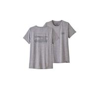 Patagonia w s cap cool daily graphic shirt grey